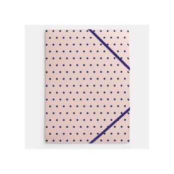 Sentio Папка с ластик A4 Polka Dot