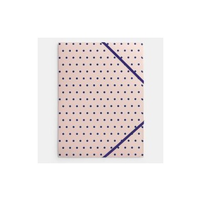 Sentio Папка с ластик A4 Polka Dot