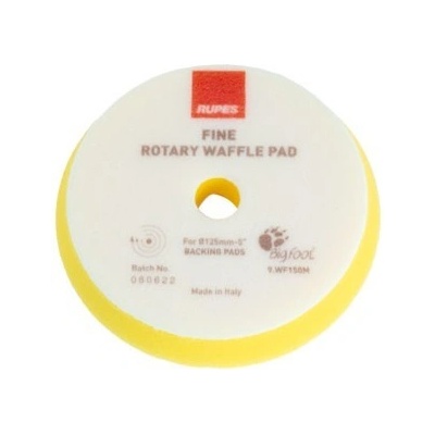 RUPES Waffle Fine Polishing Foam Pad for Rotary Polishers 125/140 mm