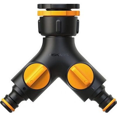 Fiskars Comfort Dvojitá spojka ke kohoutku - multi 1/2", 3/4", 1" FISKARS 1027061