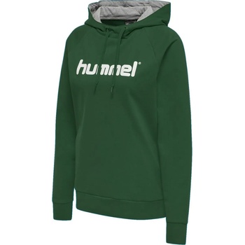 Hummel Суитшърт с качулка Hummel GO COTTON LOGO HOODIE WOMAN 203517-6140 Размер L