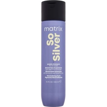 Matrix So Silver Purple Shampoo 300 ml шампоан неутрализиращ жълтите нюанси за жени