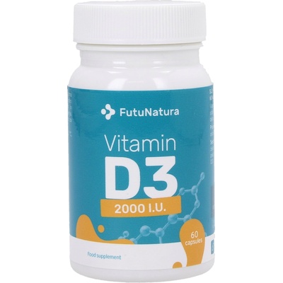FutuNatura Витамин d3 - 60 капсули