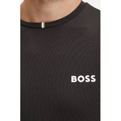 BOSS Green Тениска Boss Green в черно с изчистен дизайн 50533794 (50533794)