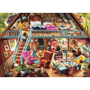 Ravensburger - Puzzle Goldilocks Gets Caught! - 1 000 piese