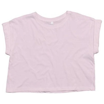 Mantis Dámsky crop top z organickej bavlny P96 Soft Pink