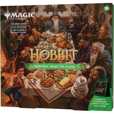 Wizards of the Coast Magic the Gathering The Hobbit Scene Box - Crack the Plates