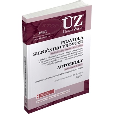 ÚZ 1641 Pravidla silničního provozu