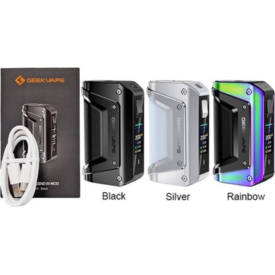 GeekVape Aegis Legend 3 MOD 200W Nerezová