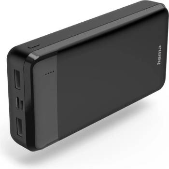 Външна батерия HAMA "Eco Power 20" 20000 mAh Изходи: 1 x USB-C 2 x USB-A (HAMA-187286)