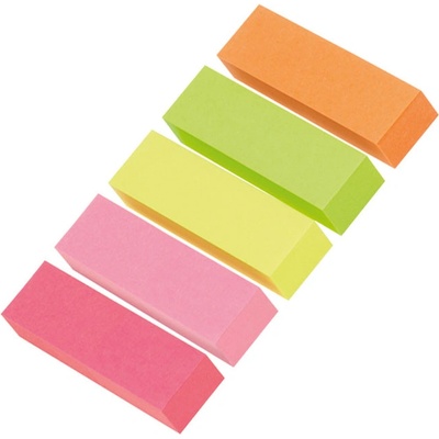 INFO NOTES Лепящи индекси Info Notes Неон 15х50mm 5х100л (1302014-58-5679-39-PK-5)