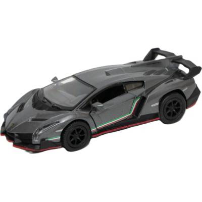 Kinsmart Метална количка Kinsmart - Lamborghini Veneno, 1: 36, графит (56129)