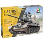 Italeri Комплект модел танк 6758 - Т34/85 Завод 112 Мод. 1944 (1: 35)