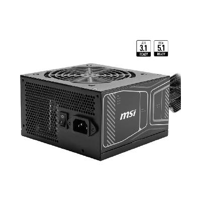 Захранване MSI MPG A850GN PCIe5 850W 120 мм вентилатор Active PFC (306-7ZPBX11-CE0)