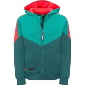 TROLLKIDS Детско яке за тренировка Trollkids Kid's Flekkefjord Jacket Training jacket - Midnight Petrol / Dark Cyan / Chili Red - размер 116 (EU) (704-5511-0414)