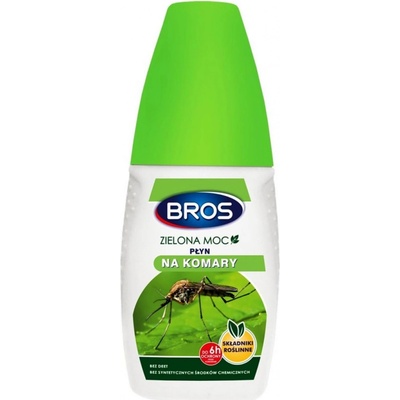 Bros zelená síla repelent proti komárum a klíšťatúm 50 ml