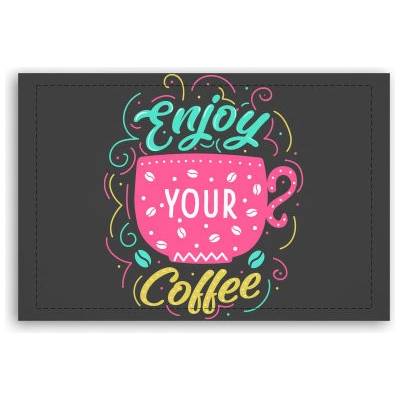 Fotoobraz 60x40 cm malý Enjoy your coffee