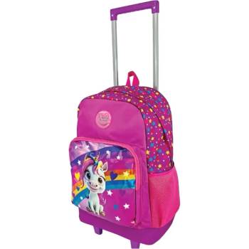 S-Cool Раница scool на колелца - Еднорог