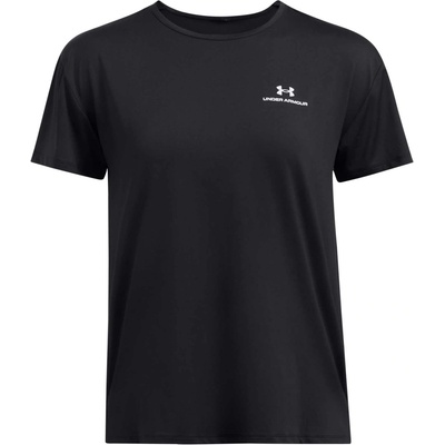 Under Armour Dámske tričko RUSH ENERGY SS 2.0 čierna biela