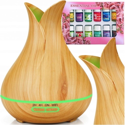 Retoo aroma difuzér inny010101 E735 9 W béžový a hnědý 500 ml