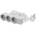 Legrand Разклонител LEGRAND, 3×2P+E, с кабел 3 m, бял (M011096)