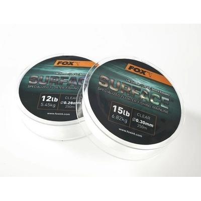 FOX Edges Surface Floater Line Clear 250 m 0,28 mm 5,45 kg