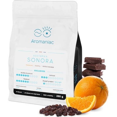 Aromaniac Kostarika Hacienda Sonora zrnková 250 g