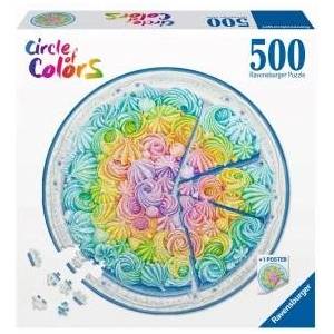 Ravensburger Puzzle 500 Color palette: ciacho