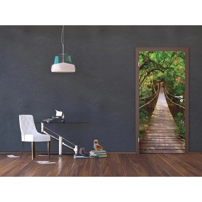 AG Design FTNV-2891 vliesová fototapeta Green Bridge rozměry 90 x 202 cm