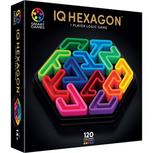 SmartGames Логическа игра Smart Games - IQ хексагон (SG314)