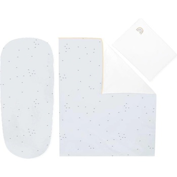 KikkaBoo Бебешки спален комплект за количка 6 части Stripy Friends (kikka-41101060147)