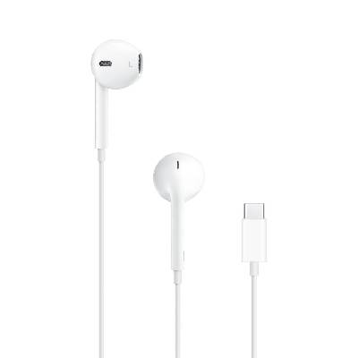Earpods with USB-C Connector - оригинални слушалки с управление на звука и микрофон за iPhone, iPad и Mac с USB-C порт (ритейл опаковка)