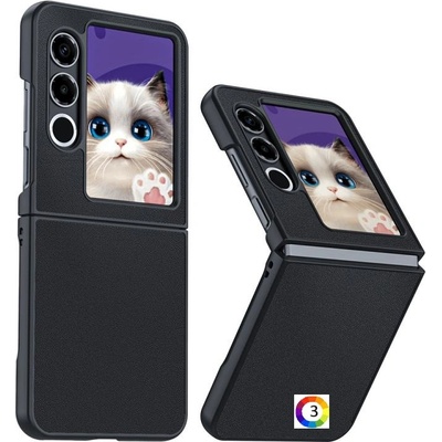 ZTE Кожен калъф с Протектор за ZTE nubia Flip2 | Цвят: Черен, Зелен, Оранжев