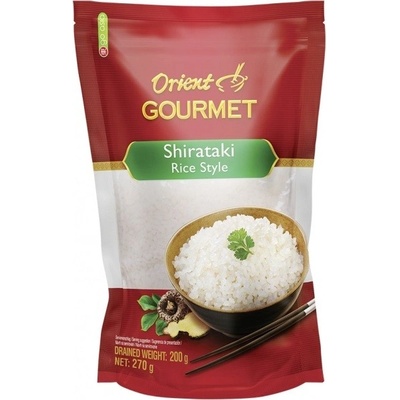 Orient Gourmet Konjakové nudle shirataki ve tvaru rýže 270 g