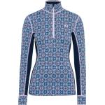Kari Traa Дамско мериносово термобельо Kari Traa Women's Rose Half-Zip Merino base layer - Dark Navy Blue (115-1317-2913)