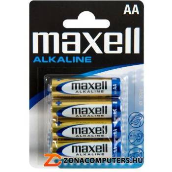 Maxell AA Super Alkaline LR6 (4)