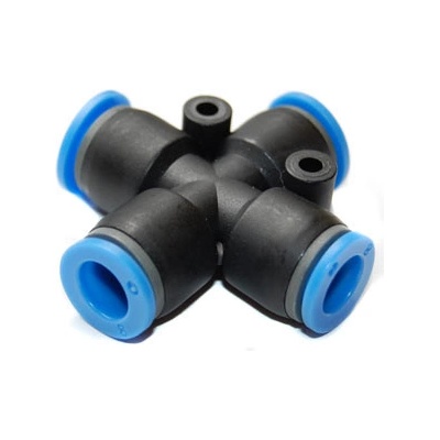 GEKO Rozdvojka na vzduchovú hadicu 6mm krížová 01665 G03051