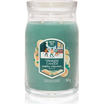 Yankee Candle Holiday Winterfest ароматна свещ Signature 567 гр