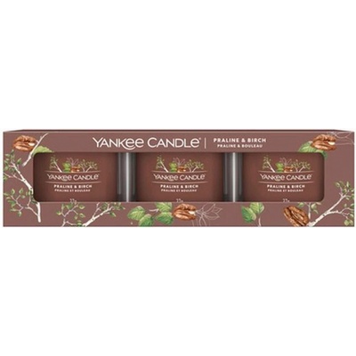 Yankee Candle Praline & Birch 3 x 37 g