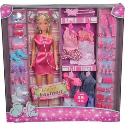 Simba Steffi Love Panenka Steffi Mega Fashion s oblečky