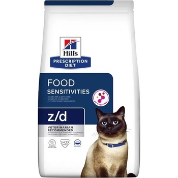 Image 1 of Hill's HILL'S PD Food Sensitivities z/d Суха храна за котки, за чувствителен стомах, 1.5 kg