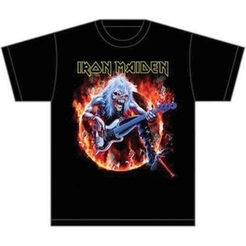 Image 1 of Iron Maiden Fear Live Flames Black M Риза (IMTEE07MB02)
