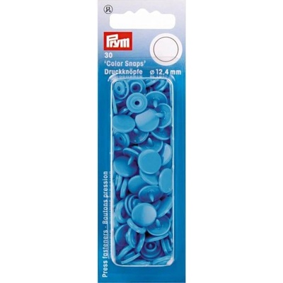 Prym Patentky plastové 12,4 mm, modrá chrpa