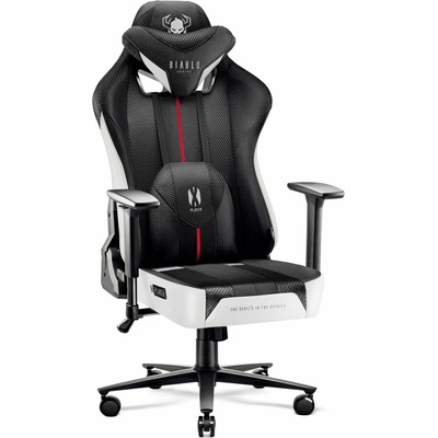 Diablo Chairs X-Player 2.0 King: bílo-černé