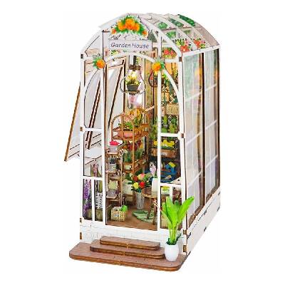 - Миниатюрен градински къщичка, 2xAAA батерии (DV0262)