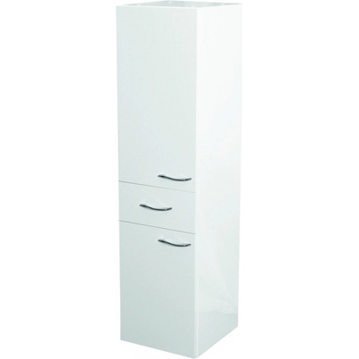 Olsen Spa Viky Boční vysoká skříňka 115x30 cm, pravá, bílá, OLNVIKI310P