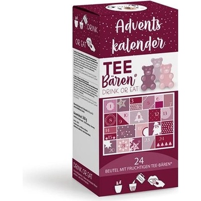 Café Cult Cafe Cult Adventní kalendář čajové medvídky 24 ks