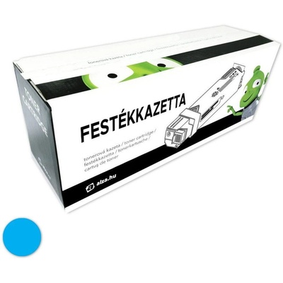 Compatible CF401X № 201X цианова касета за HP принтери, 2300 страници (119046)