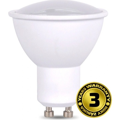 Solight LED žiarovka , bodová , 7W, GU10, 3000K, 500lm, biela