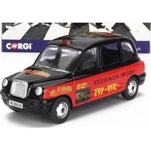 Corgi Austin London Taxi Lti Tx4 2007 The Beatles Eleanor Rigby Yellow Submarine Červená Černá 1:36